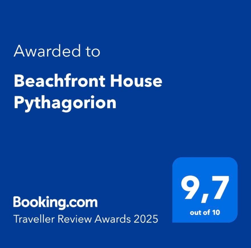 Beachfront House Pythagorion Luaran gambar